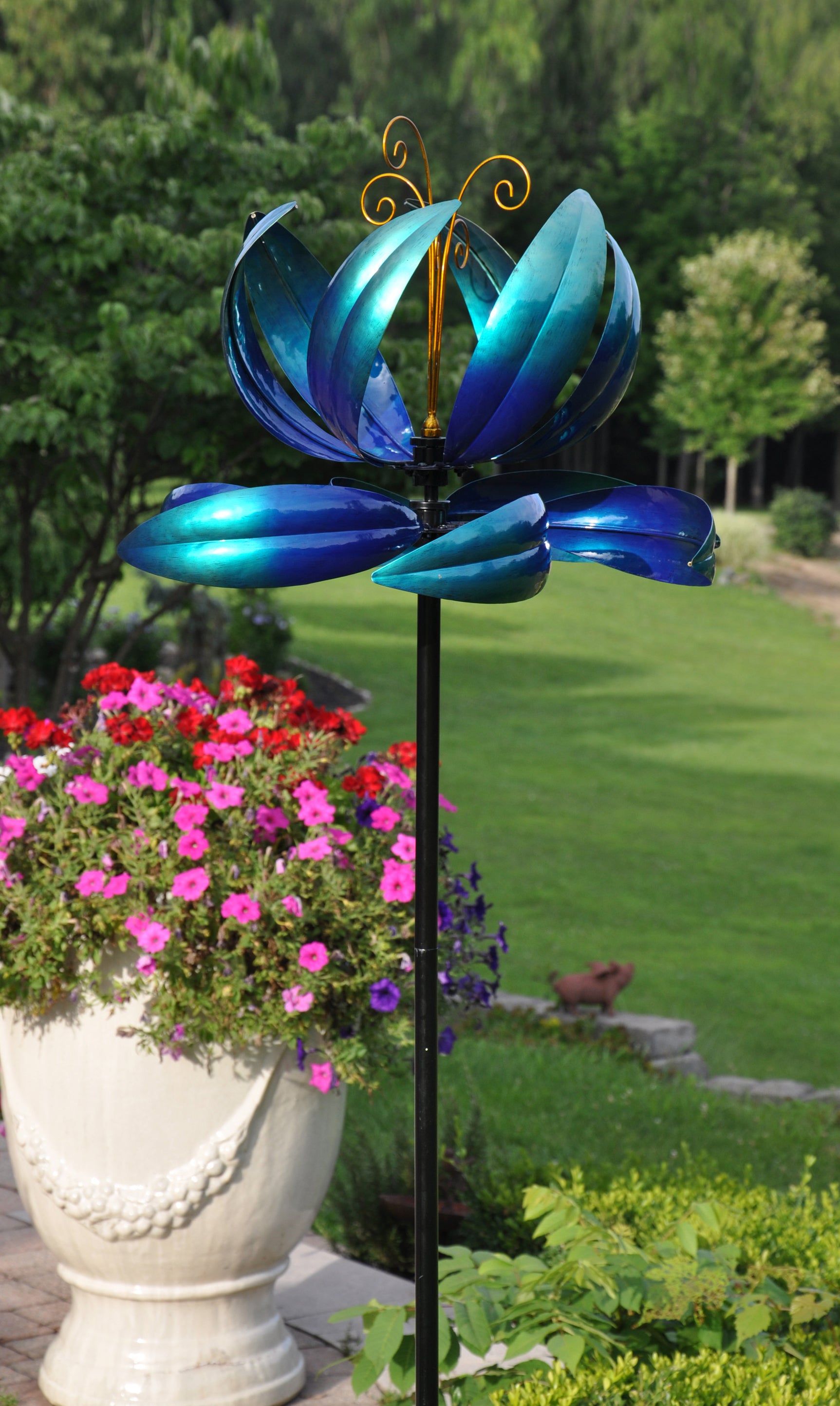 Caribbean Petals Kinetic Art Spinner
