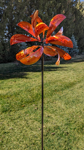 Bronze Luminous Montana Kinetic Wind Spinner