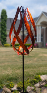 Bronze Luminous Stratus - Kinetic Art Wind Spinner