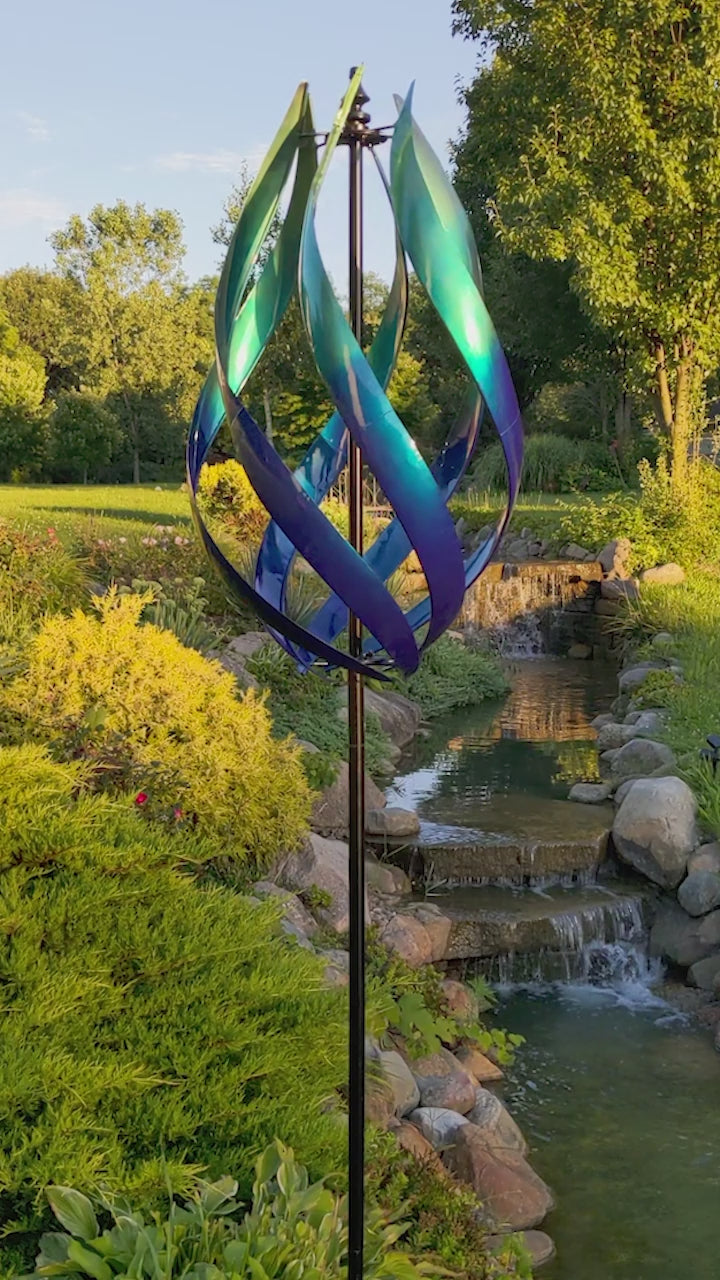 Caribbean Stratus - Kinetic Art Wind Sculpture