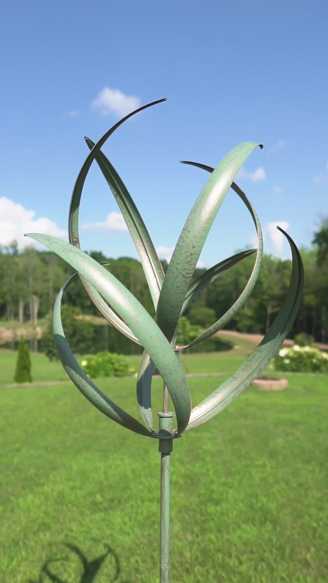 Copper/Verde Cheyenne - Kinetic Wind Spinner