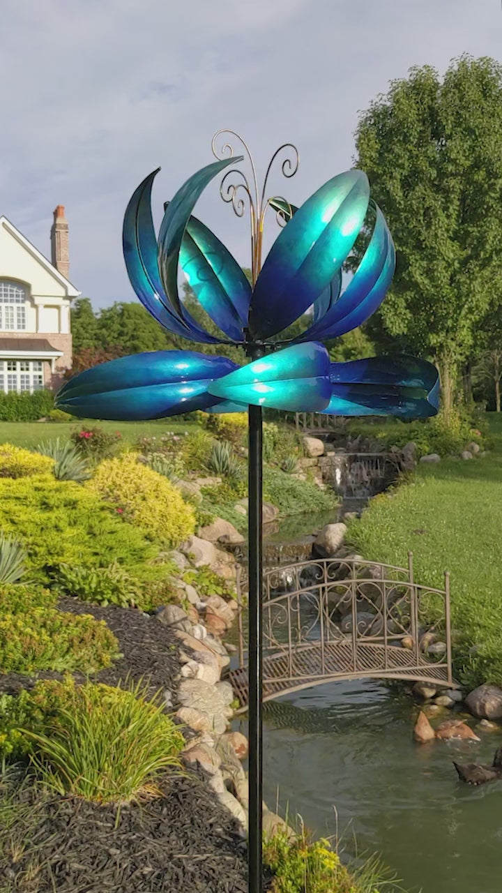 Caribbean Petals Kinetic Art Spinner