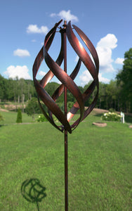 Copper Stratus - Kinetic Art Wind Sculpture