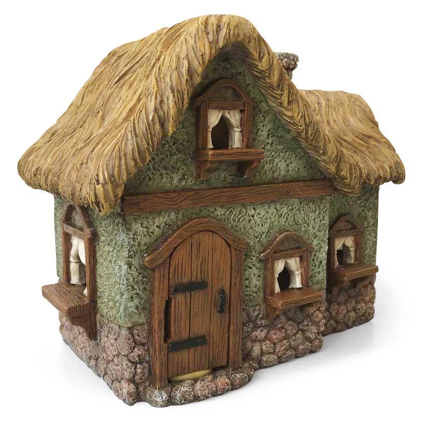 Country Cottage [7" x 7"h approximately]