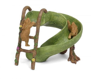 Bunny Slide [4"H} with moveable bunny