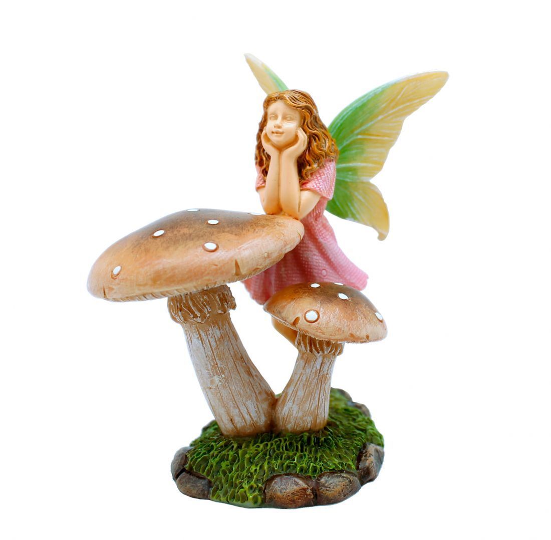Mushroom Fairy [3.5"H]