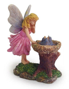 Bluebird Nest Fairy [3"H]